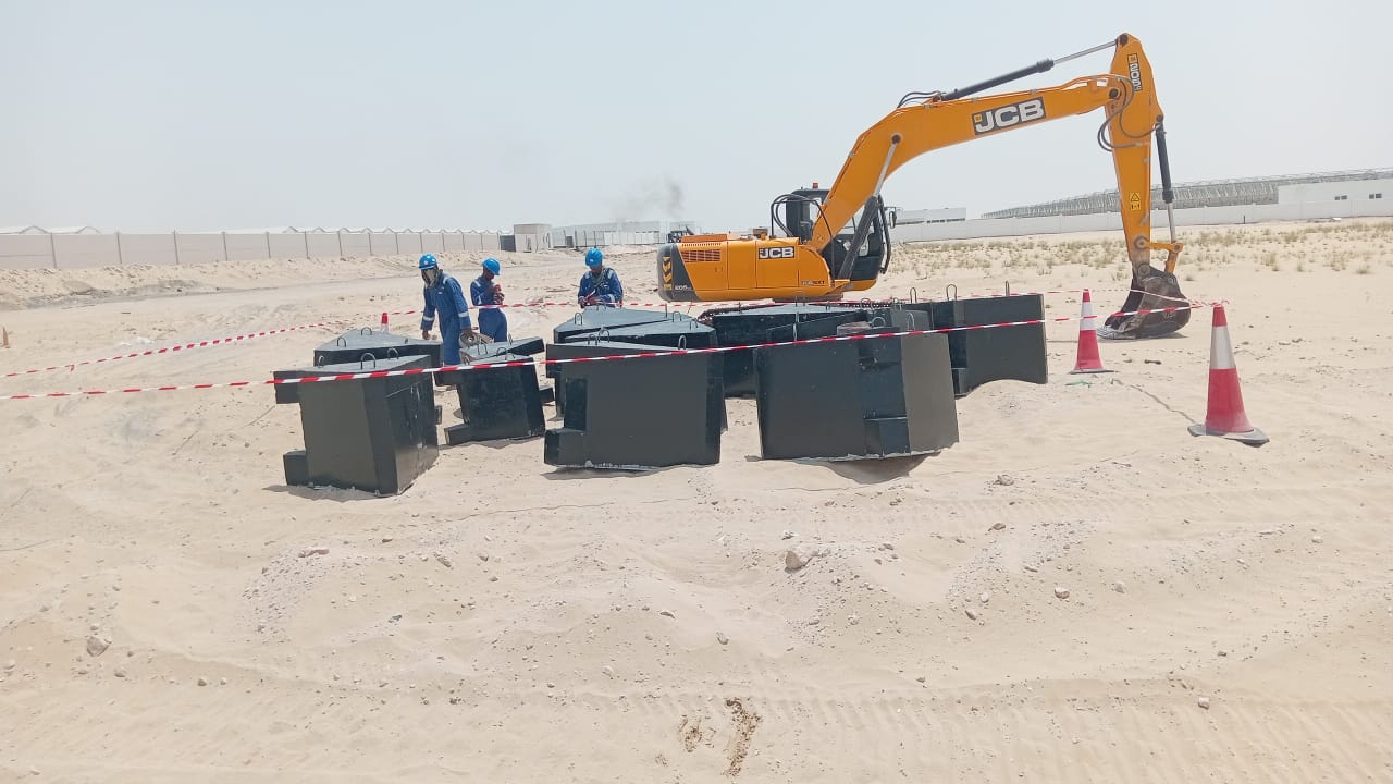 Water Network at Al Asheesh - Site Progress 9